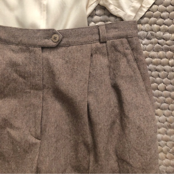 Vintage Roma Italia High Waist Straight Leg Wool Pants - Picture 2 of 4